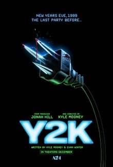 Movie poster for "Y2K" (2024) designed by GrandSon Creative